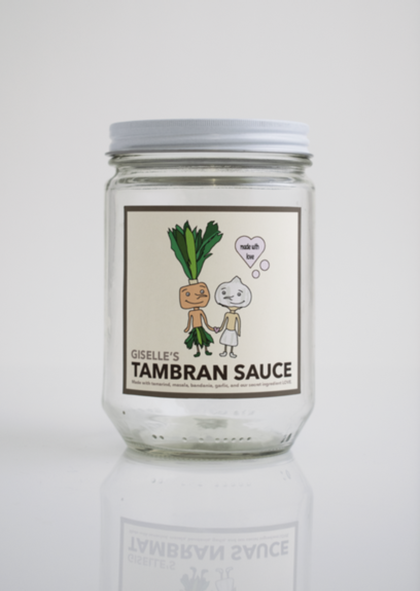 Giselle's Tambran Sauce Logo Design